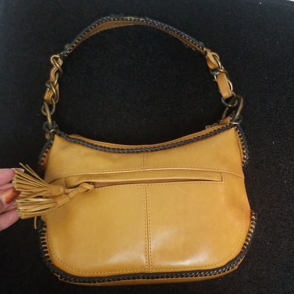 VINTAGE Tooled Leather Mini Bag - Picture 3 of 8